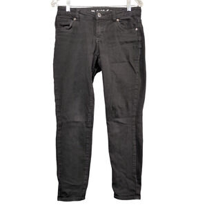 Cat & Jack Girls Ultimate Stretch Skinny Jeans Black 16 5 Pocket Belt Loops